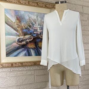 Chico’s Hi Lo Tunic Style Top